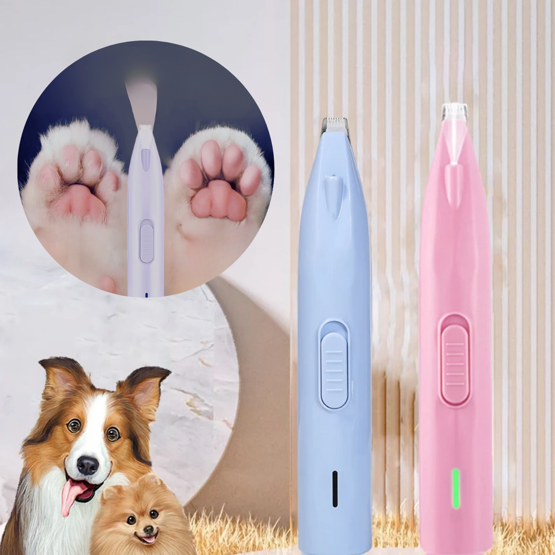 Aparador de Pelos Elétrico GlowTrim™ – Precisão Silenciosa com LED