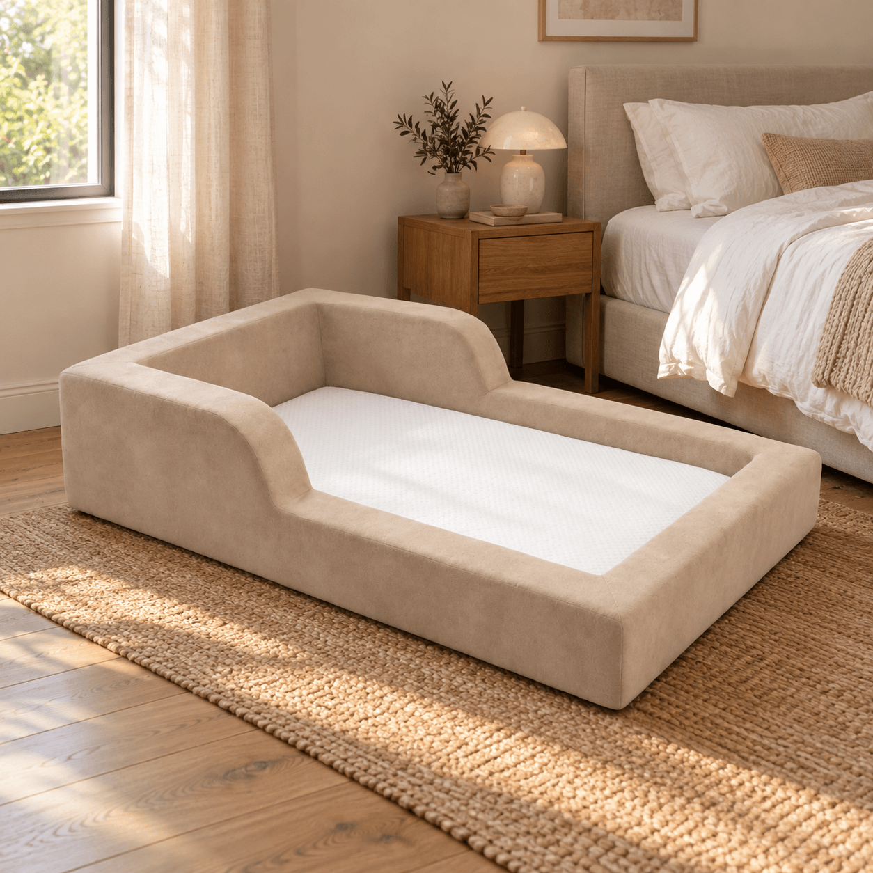 Cama Gigante Premium Bed in Box com Colchão D26 Lavável para Pets de Grande Porte