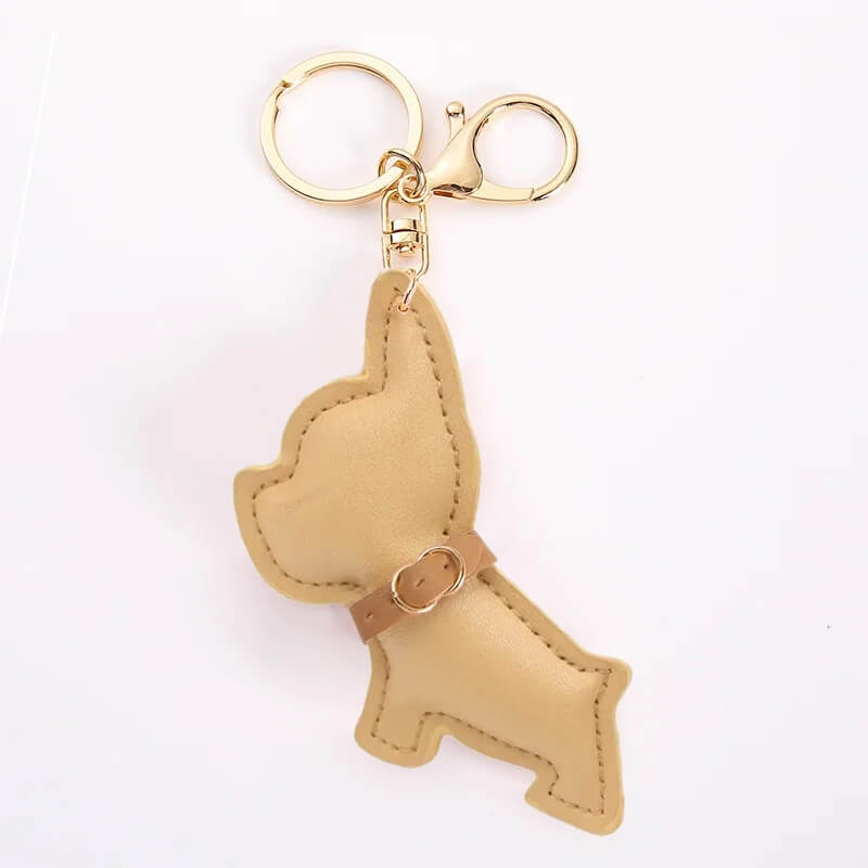 Chaveiro Doguinho em Couro Ecológico Premium