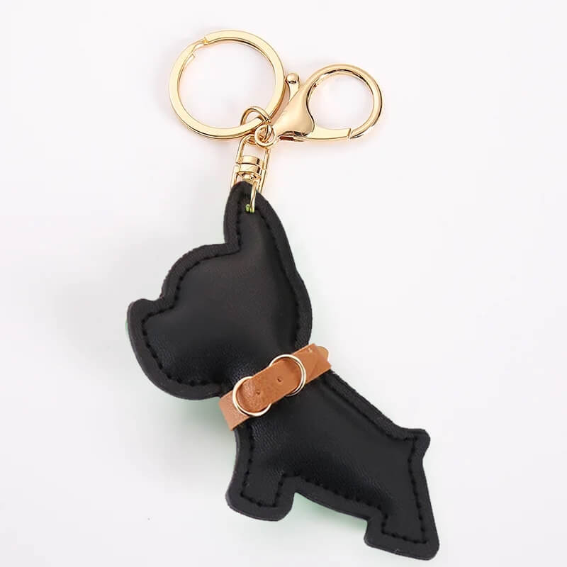 Chaveiro Doguinho em Couro Ecológico Premium