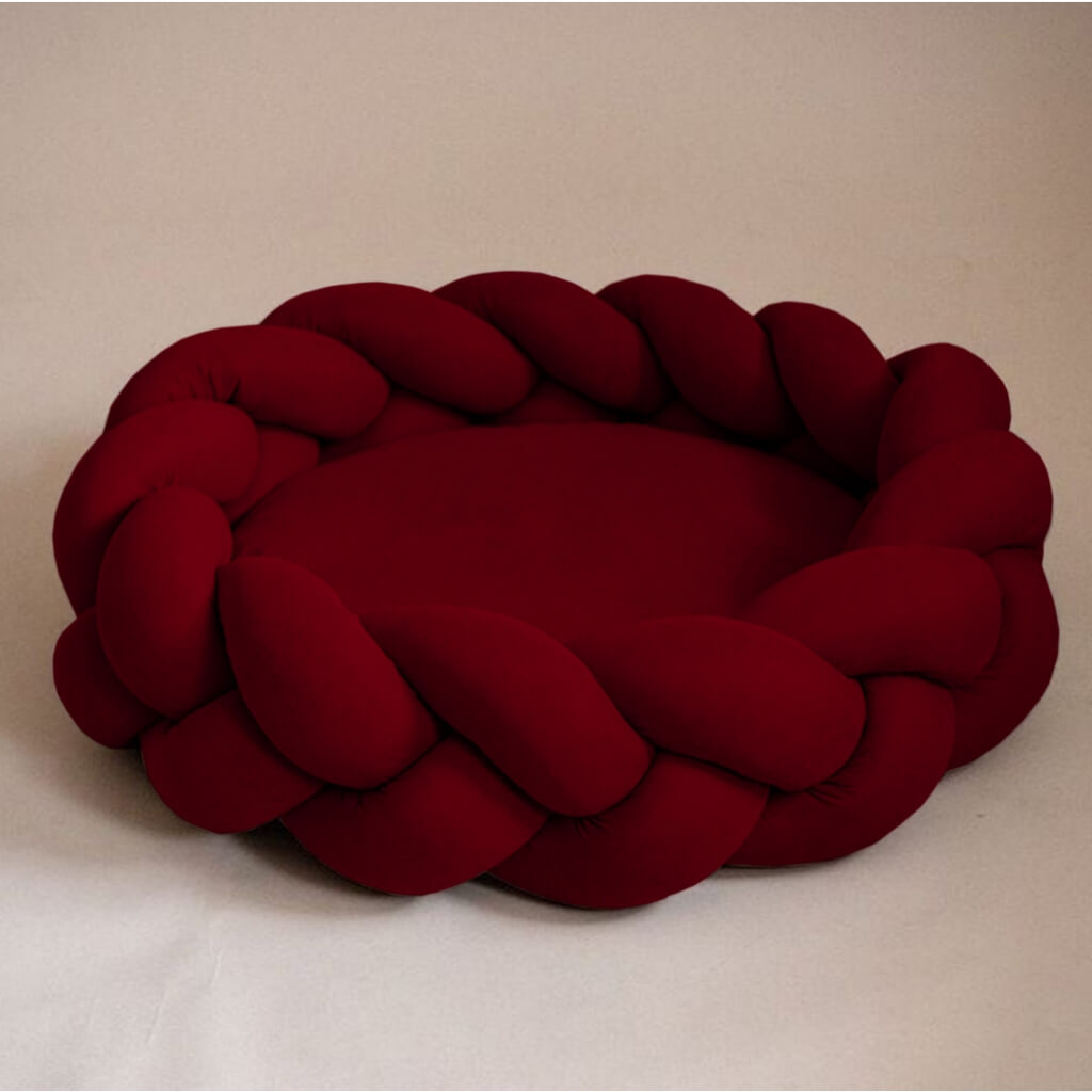 Caminha Trançada Anti-Ansiedade com Zíper e Impermeável para Pets – ForPatas™