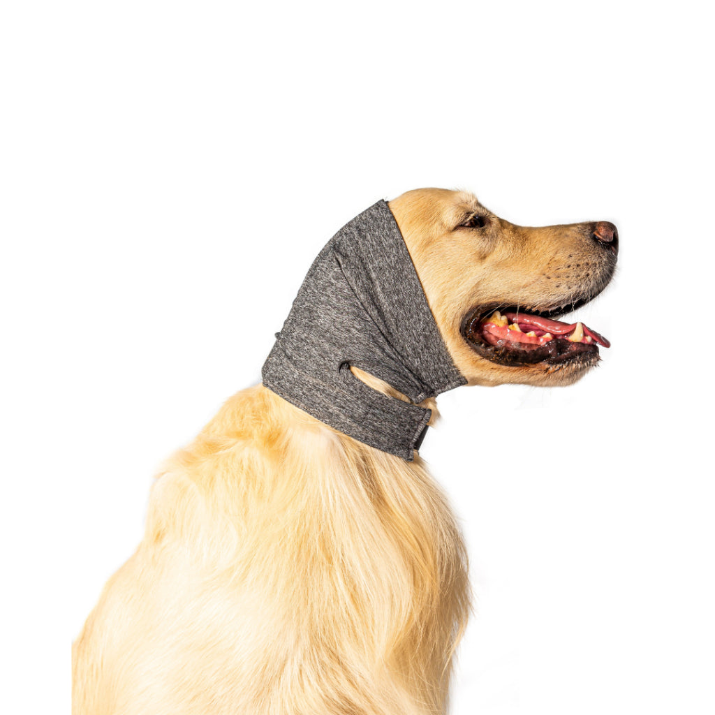 Protetor Auricular para Cães Antirruído & Pós-Cirúrgico – Pet Designer™ | Proteção Contra Fogos e Otites