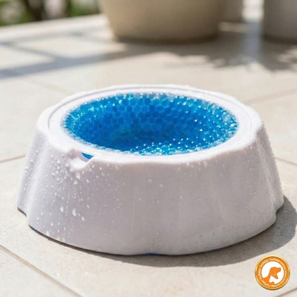 Tigela Gelada para Cães e Gatos – Água Sempre Fresquinha | ForPatas