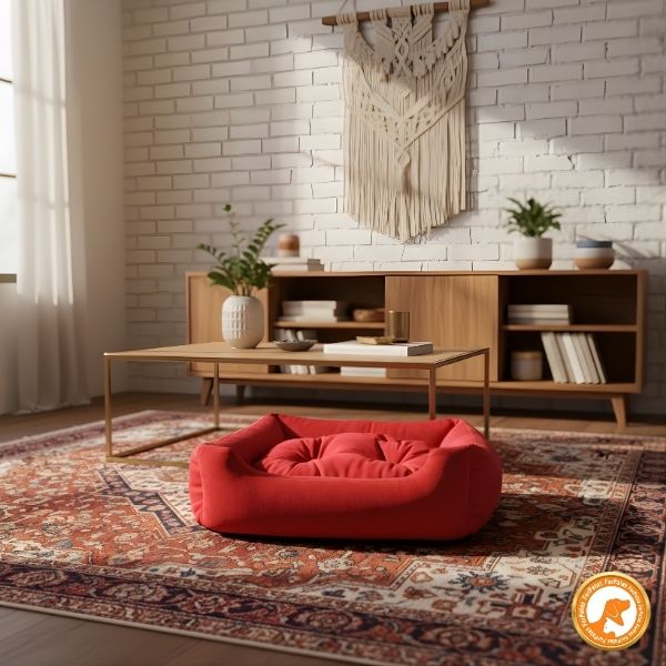 Cama Antialérgica com Zíper Removível para Cachorro e Gato Lupzy