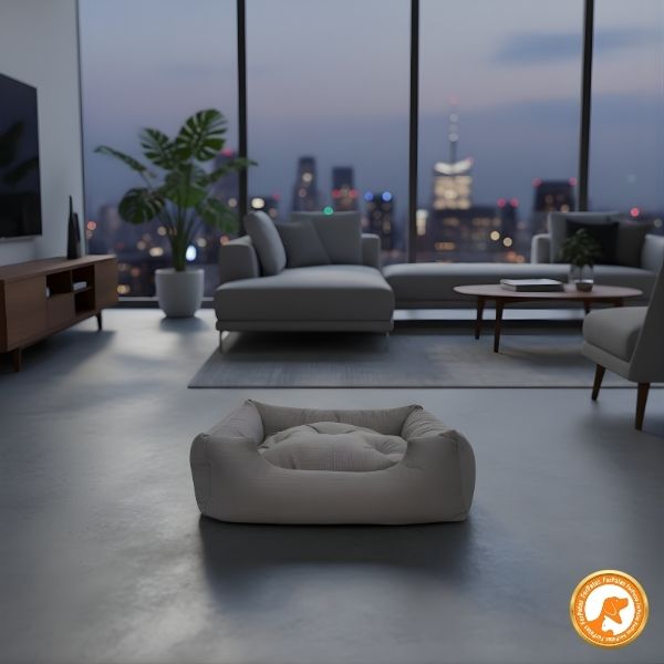 Cama Antialérgica com Zíper Removível para Cachorro e Gato Lupzy