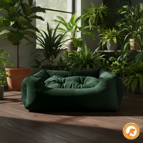 Cama Antialérgica com Zíper Removível para Cachorro e Gato Lupzy