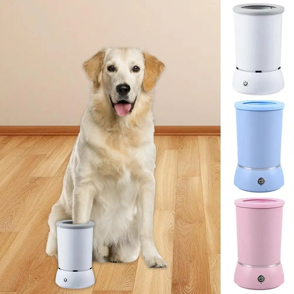 Limpa Patas PawRinse™ – Automático, Recarregável e Seguro para Pets