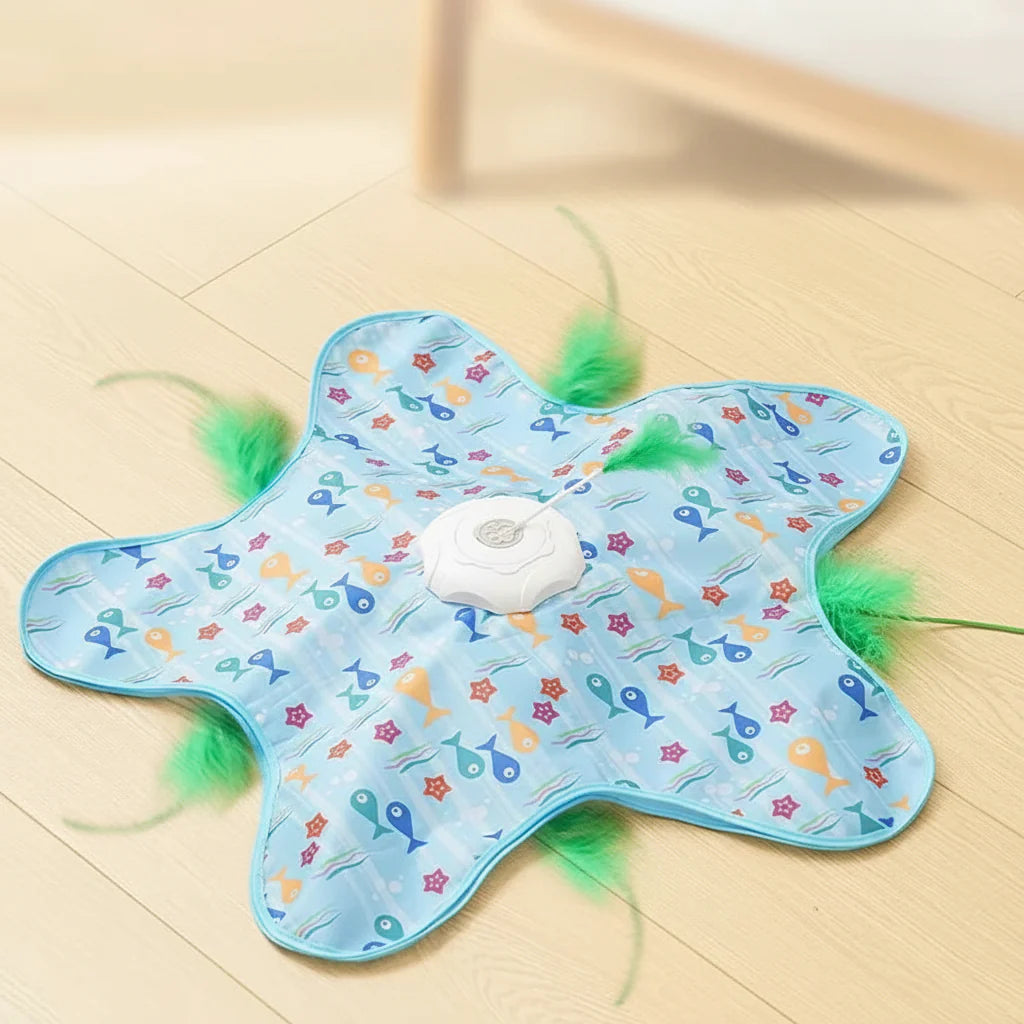 Brinquedo Pet Interativo Recarregável para Gatos – Lupzy™ | Estímulo Mental e Diversão Sem Fim