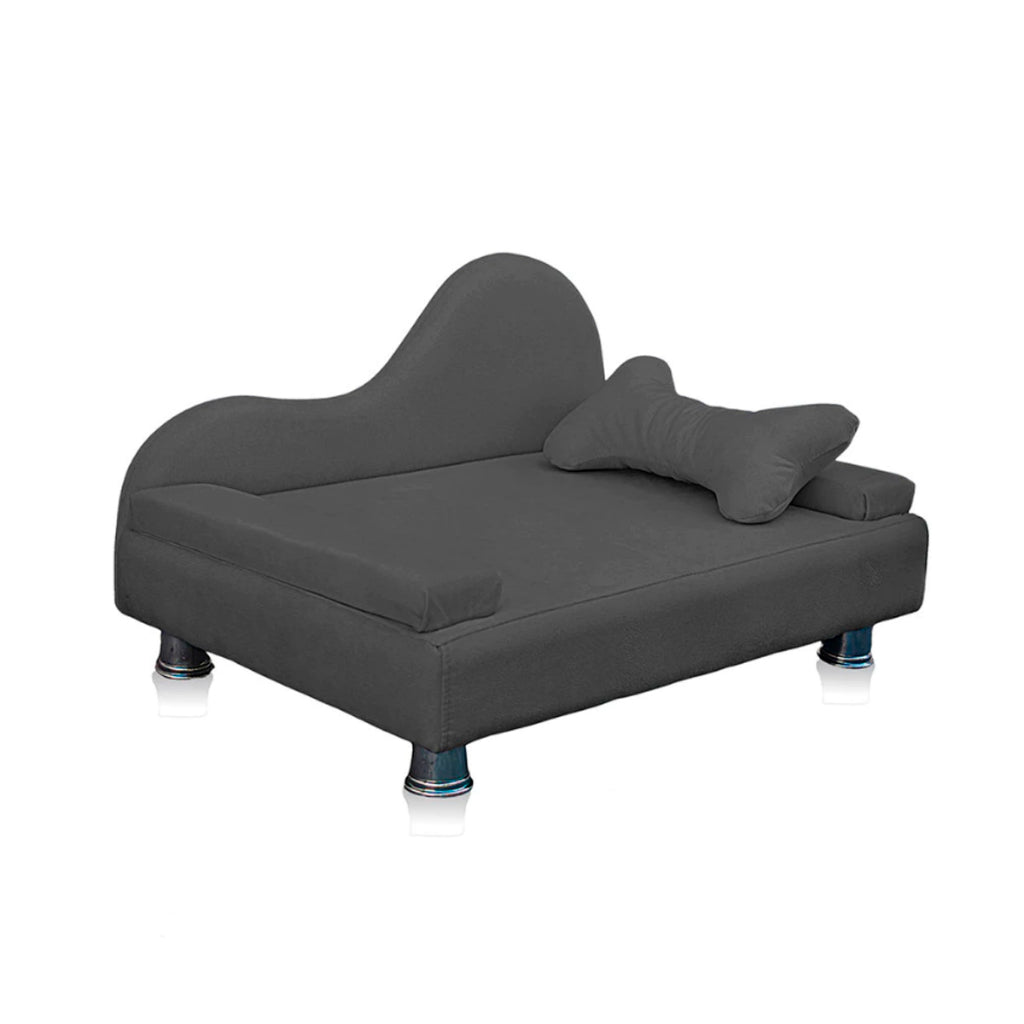 Caminha Mini Sofá Pet em Suede para Cães e Gatos – Lupzy™ | Conforto Luxo para Pequeno Porte