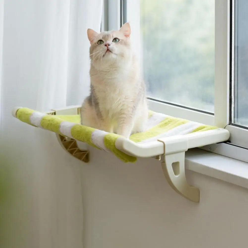 Cama Suspensa para Gatos na Janela Sem Furação – Snouty™ | Conforto Elevado e Vista Perfeita