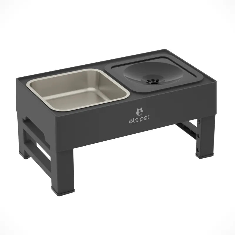Alimentador Elevada Ajustável e Multifuncional com Comedouro Lento - Furrish™ | Exclusivo da ForPatas