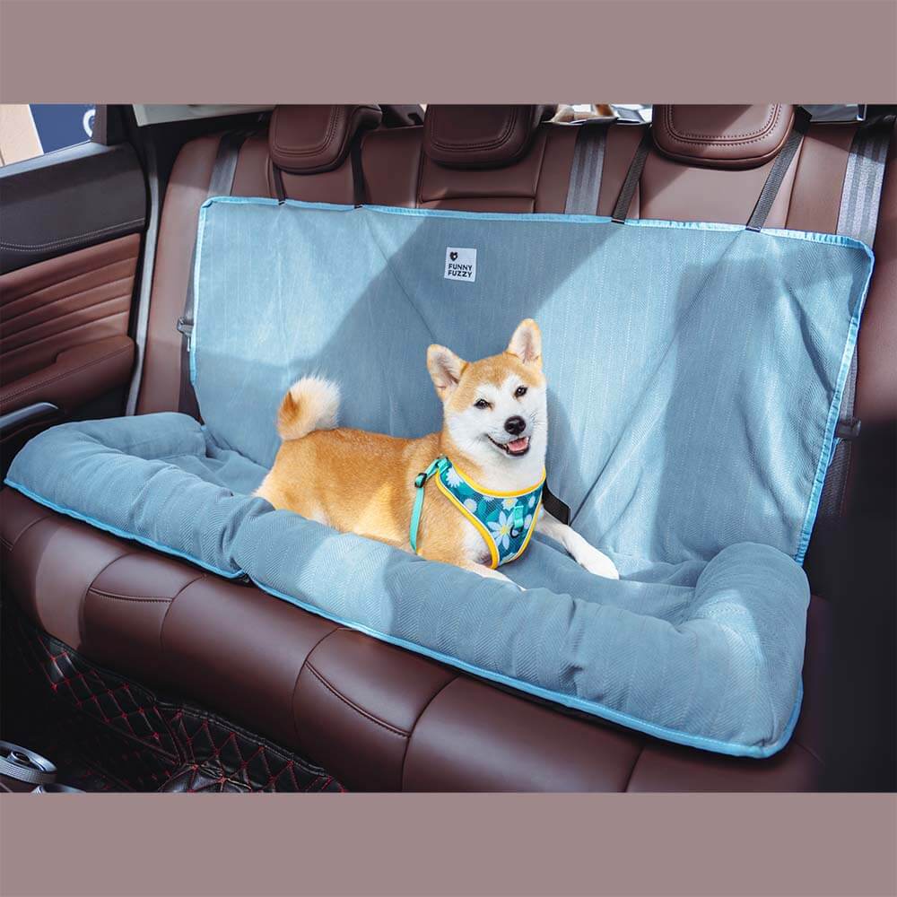 Assento de carro com cama para cachorro - Lupzy™ | Exclusivo da ForPatas
