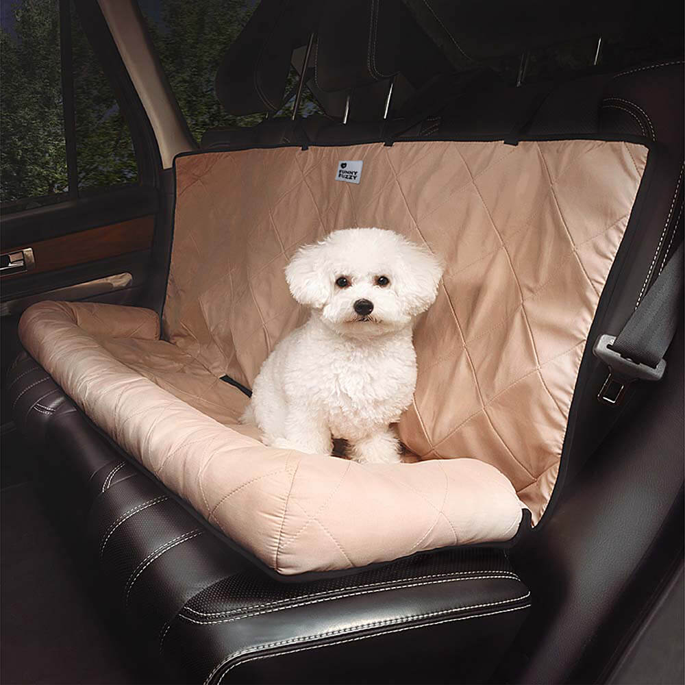 Assento de carro com cama para cachorro - Lupzy™ | Exclusivo da ForPatas