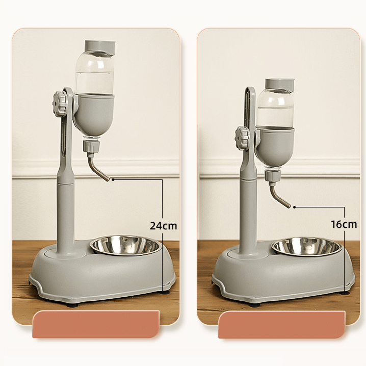 Bebedouro Anti - molhamento & Comedouro - Lupzy™ | Exclusivo da ForPatas