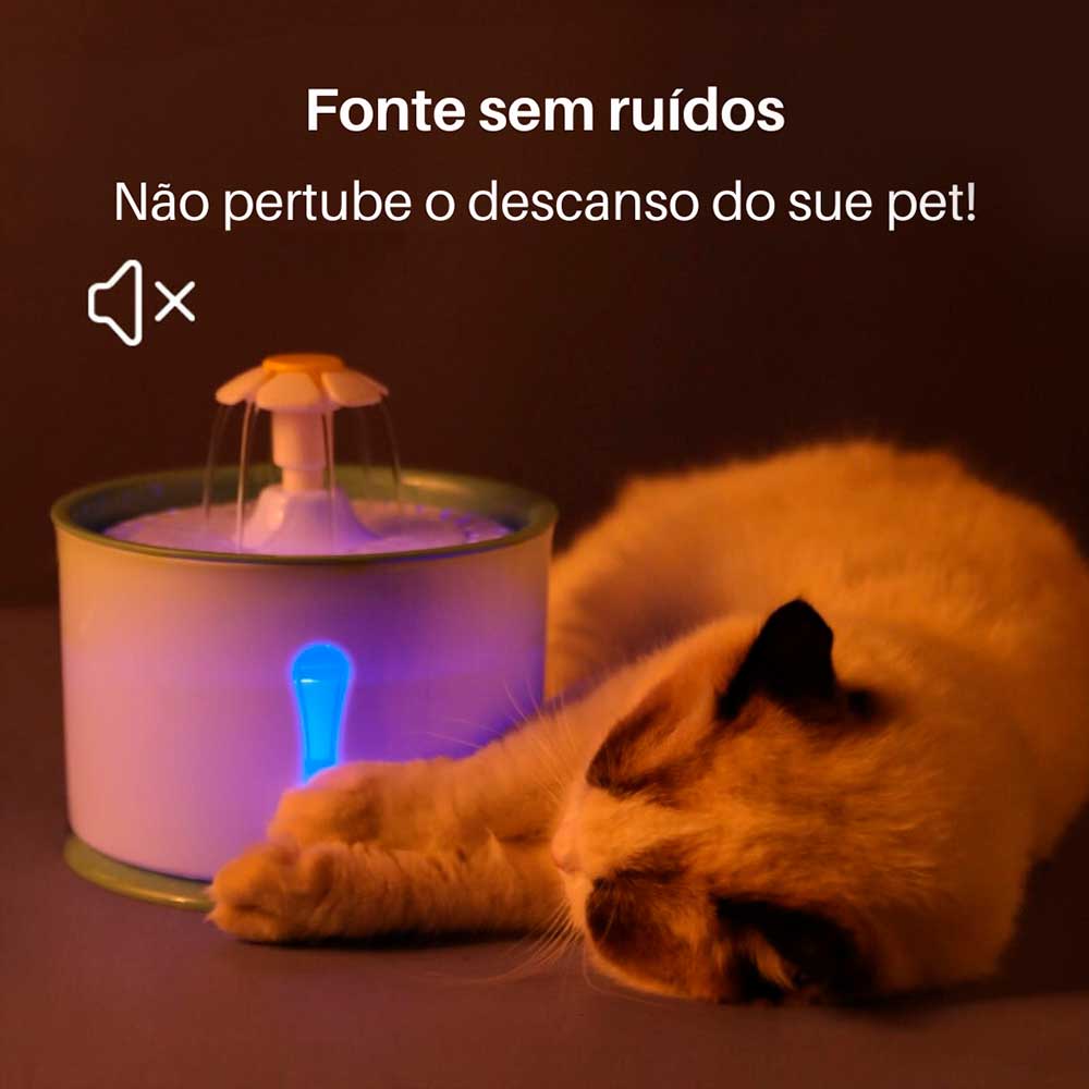 Bebedouro Gato Automático - Muttly™ | Exclusivo da ForPatas