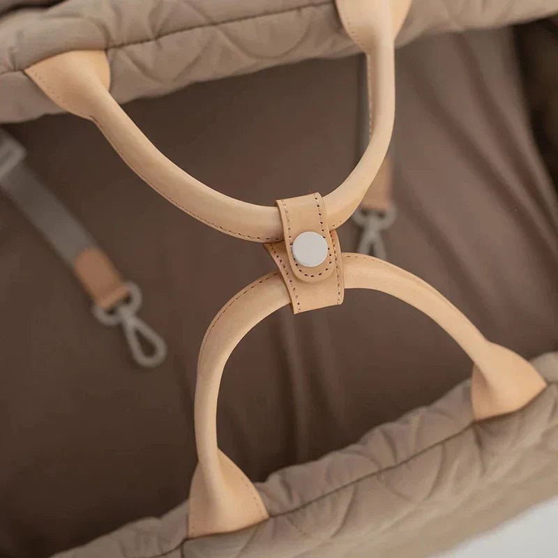 Bolsa de Transporte Matelassê para Cães e Gatos - Muttly™ | Exclusivo da ForPatas