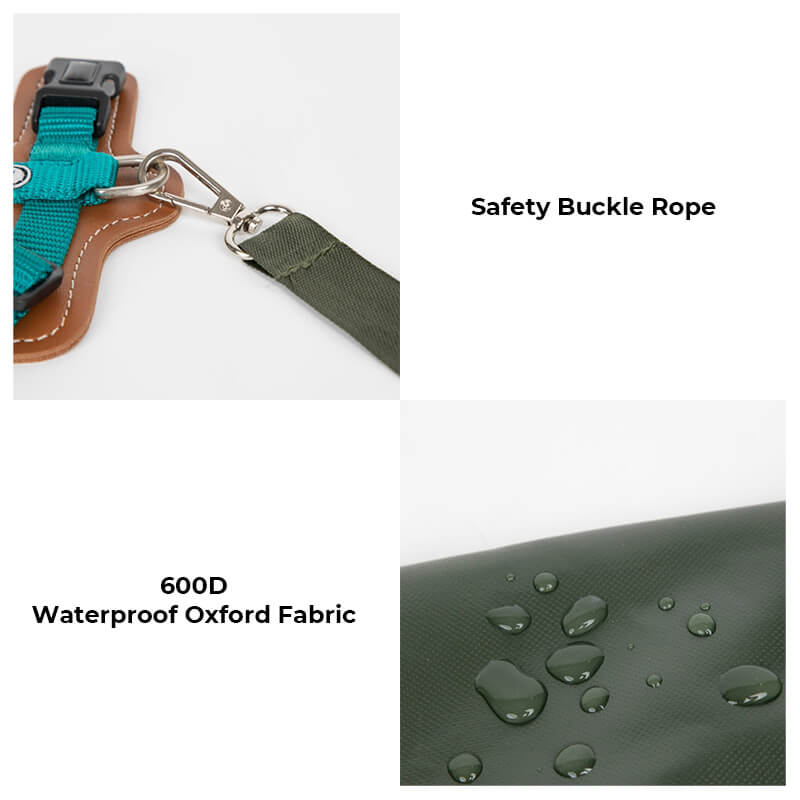 Bolsa para transporte de animais de estimação - Muttly™ | Exclusivo da ForPatas