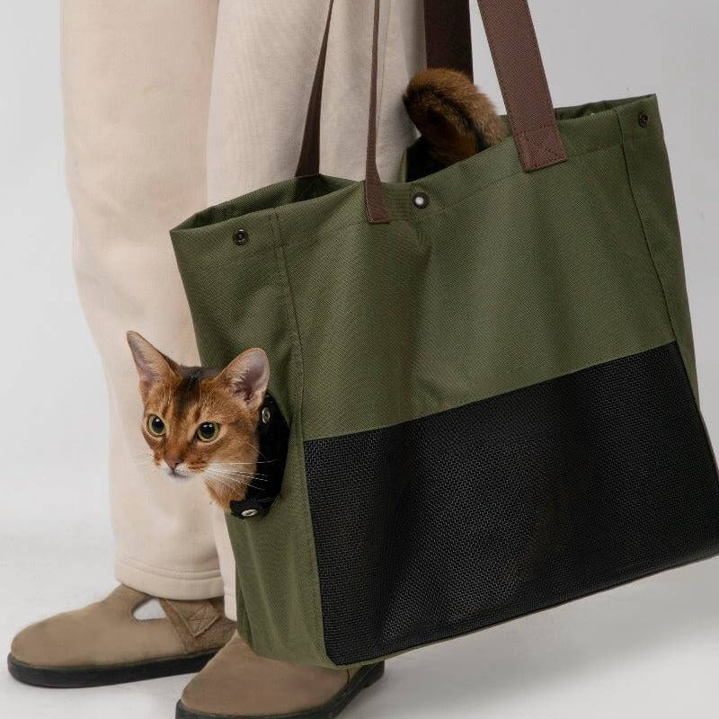Bolsa para transporte de animais de estimação - Muttly™ | Exclusivo da ForPatas