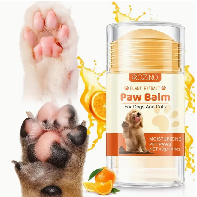 Hidratante Focinho e Patinhas 100% Natural Vegano 40g para Cachorro e Gato Linha Profissional