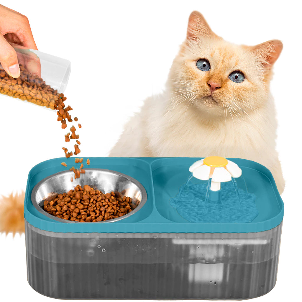 Fonte Bebedouro Elevada Automática Inox 3L para Cães e Gatos – Hydropet™ | Hidratação Saudável e Conforto Diário