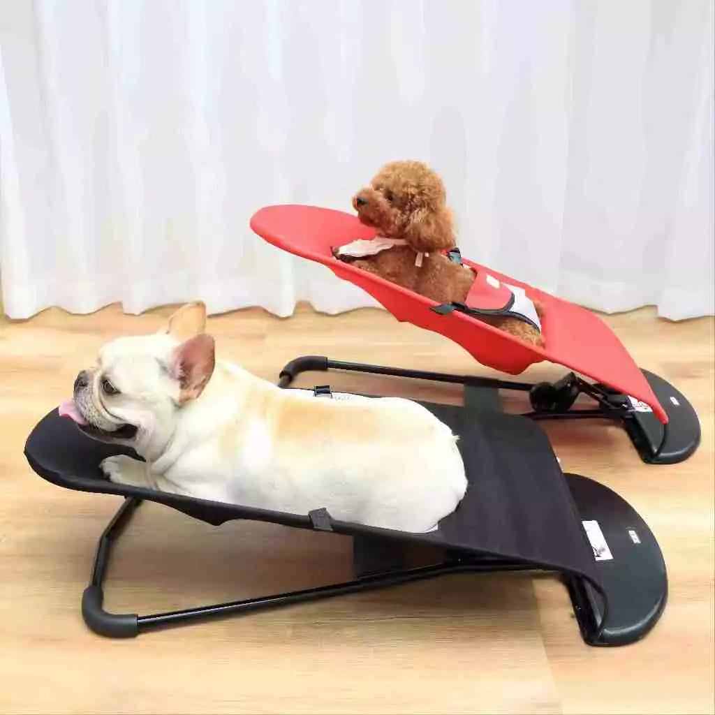 Cama Balanço em Tela Preta para Cães e Gatos Pequenos e Médios – Snouty™ | Conforto Suspenso e Relaxamento Diário