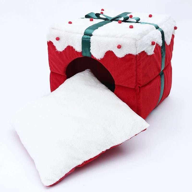 Cama Para Gato Caixa de Presente - Lupzy™ | Exclusivo da ForPatas