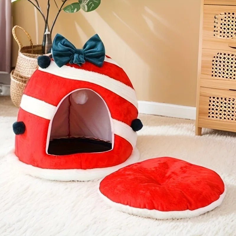Cama Para Gato de Natal - Furrish™ | Exclusivo da ForPatas