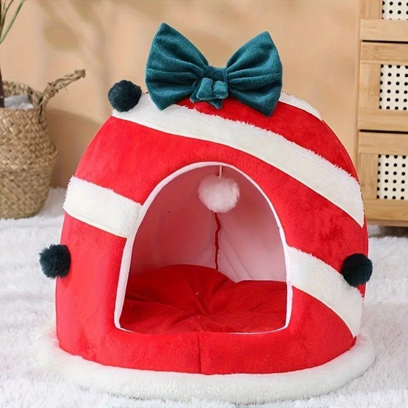 Cama Para Gato de Natal - Furrish™ | Exclusivo da ForPatas