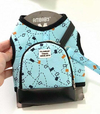 Colete Com Mochila e Guia - Muttly™ | Exclusivo da ForPatas