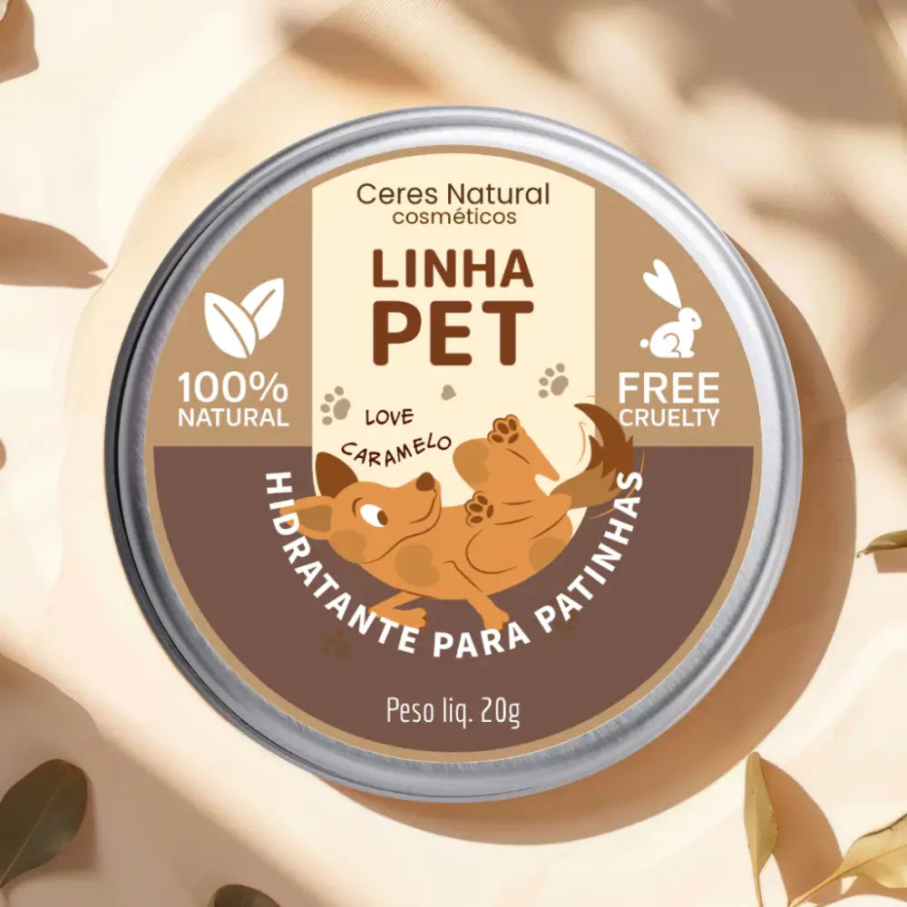 CuidaPatinhas™ – Hidratante Vegano e Lambível para Patas de Cães e Gatos