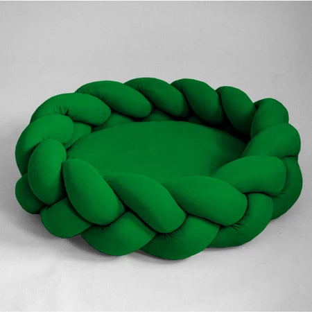 Caminha Trançada Anti-Ansiedade com Zíper e Impermeável para Pets – ForPatas™