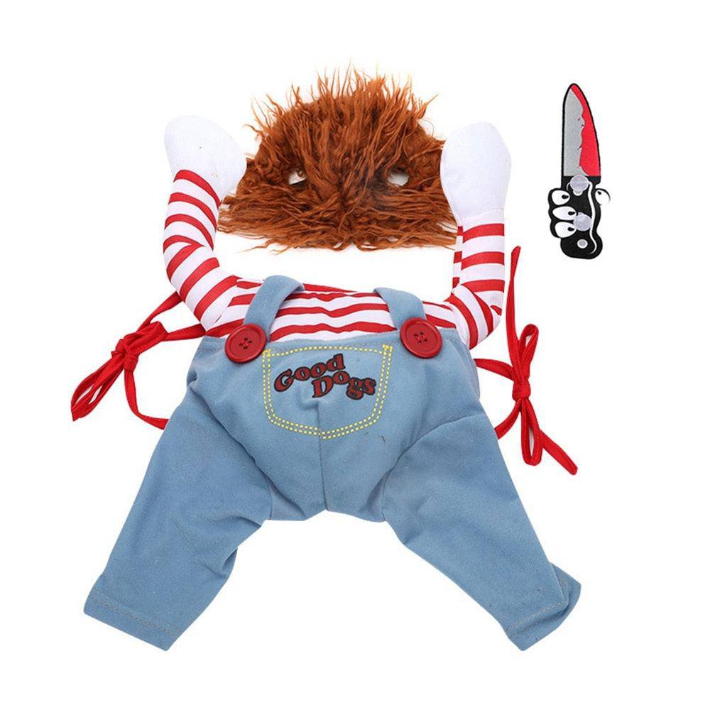 Fantasia Chucky Para Cachorro - Duty™ | Exclusivo da ForPatas