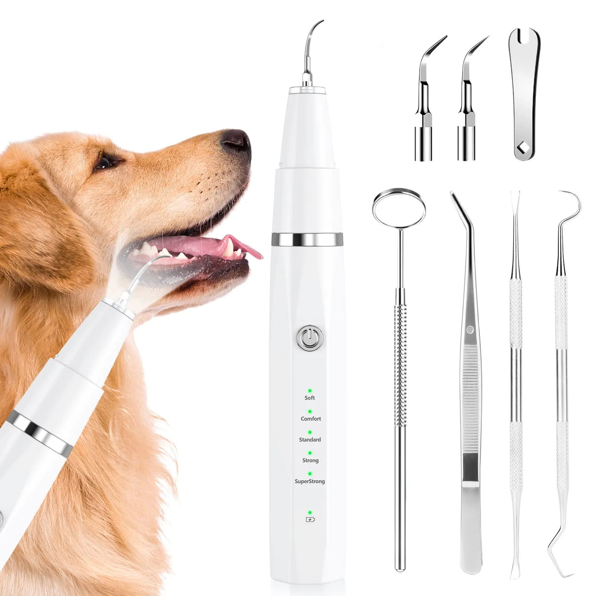 Limpador Ultrassônico de Dentes para Pets – DentalCare™