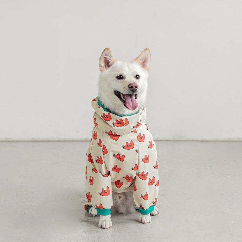 Macacão Capa de Chuva - Muttly™ | Exclusivo da ForPatas