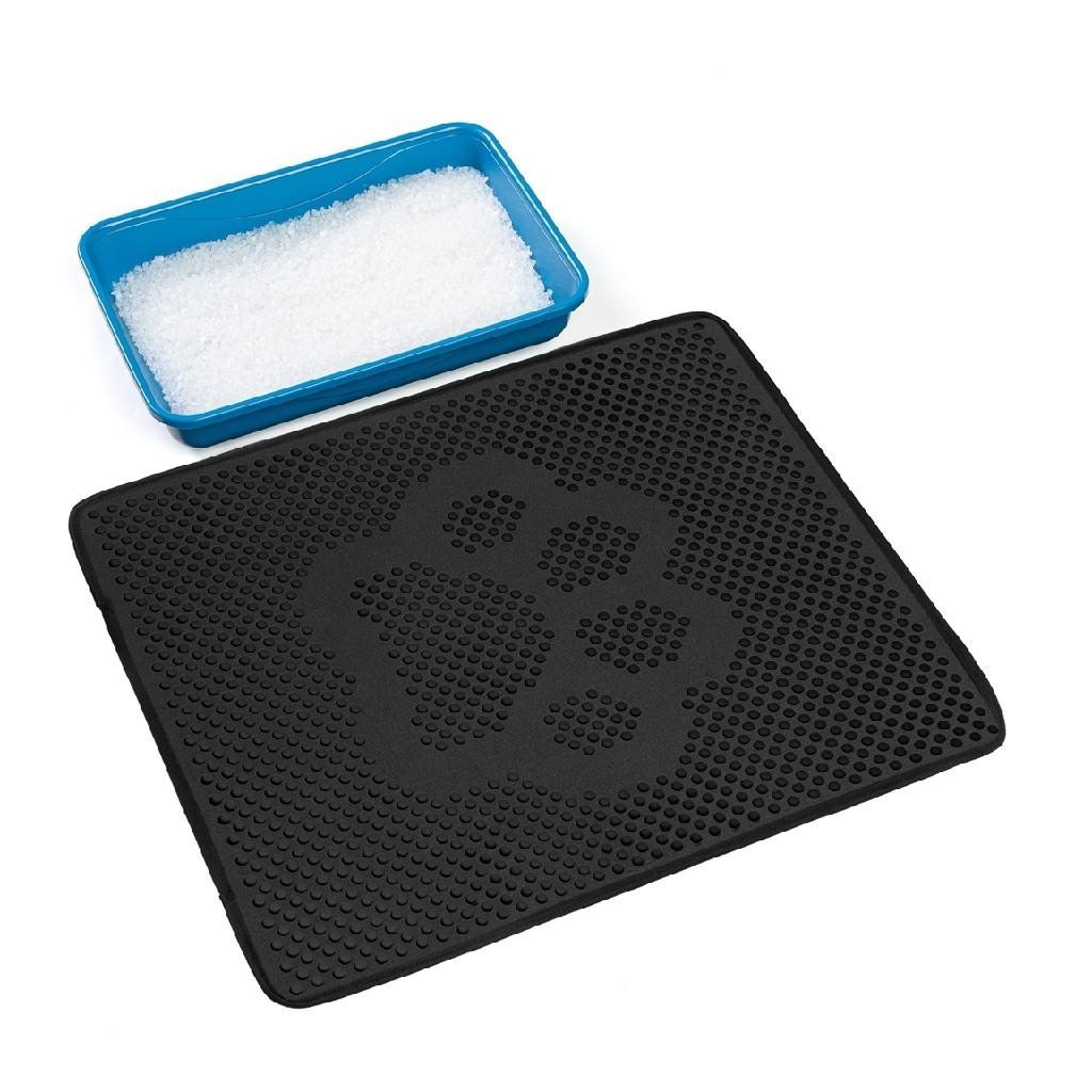 Tapete Higiênico Para Gatos Coletor De Areia Pet Anti Sujeira