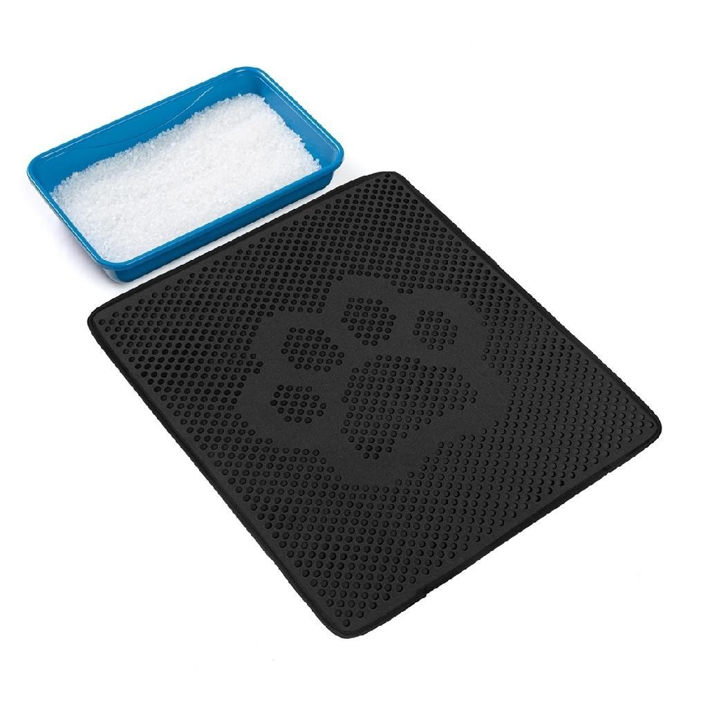 Tapete Higiênico Para Gatos Coletor De Areia Pet Anti Sujeira