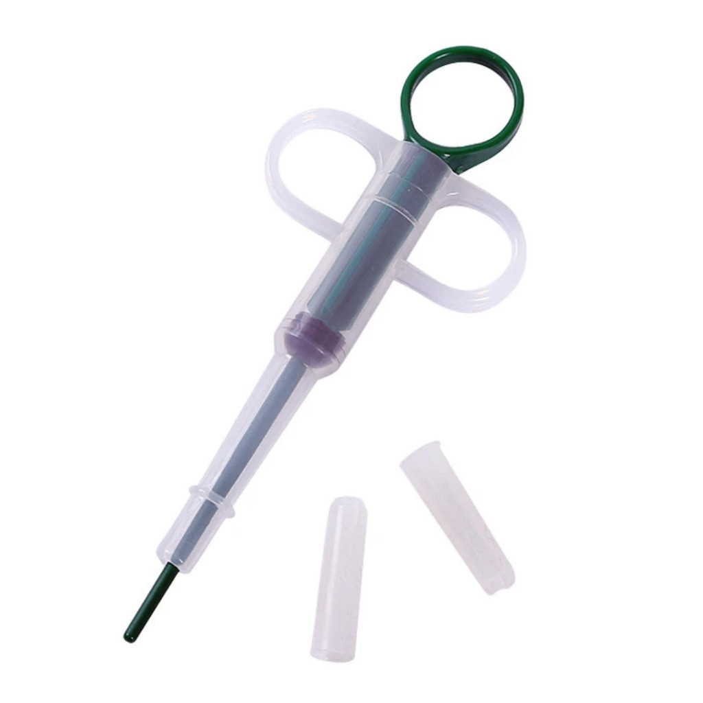 Aplicador De Comprimidos remédios Alimentador Pet Seringa Para Cães e Gatos