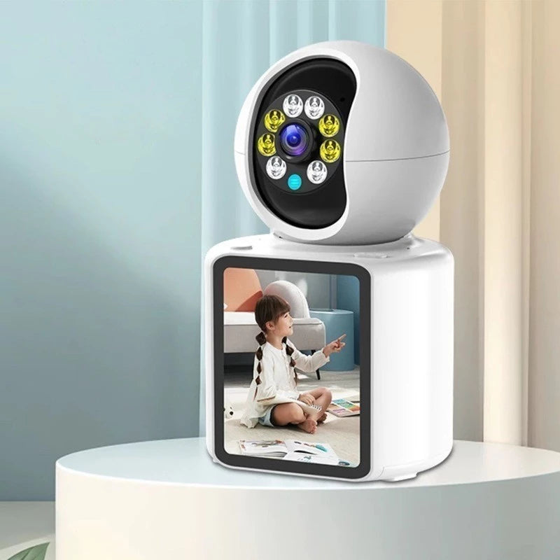 Câmera de Segurança Wi-Fi 1080P com Vídeo e Áudio Bidirecional – PetVision™