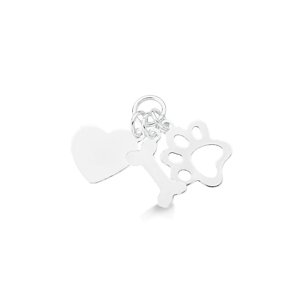 Colar Patuá Amor por Cachorro em Prata 925 – Lupzy™ | Símbolos de Amor Pet