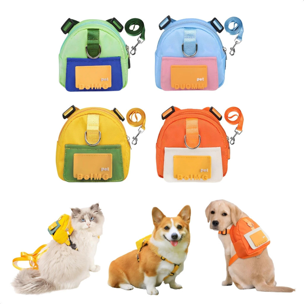 Mochila Pet Impermeável com Guia – PETC™ | Para Cães de Pequeno e Médio Porte