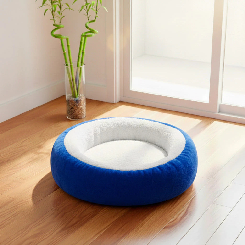 Caminha Pet Sherpa Aconchegante e Lavável – CozyNest™ | Conforto Quentinho e Sono Profundo