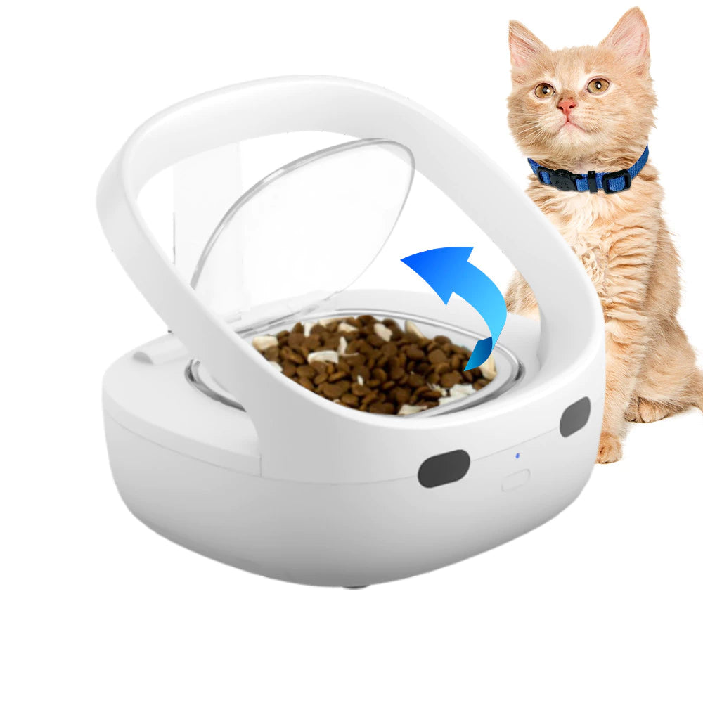 Alimentador Automático com Sensor e Tag Exclusiva para Cachorro e Gato 400ml Bluetooth Newpet™