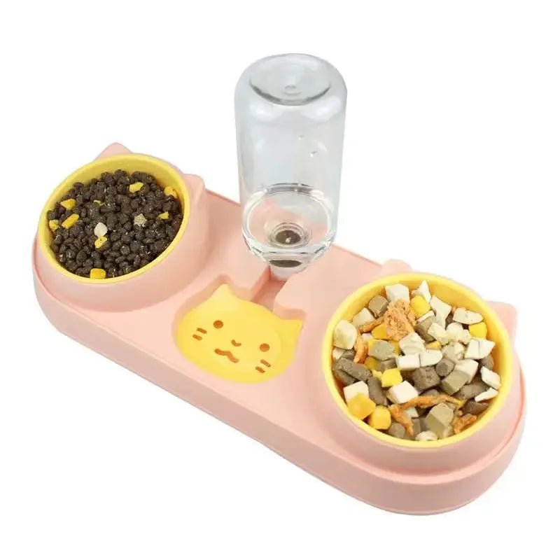 Tigela dupla & Bebedouro Automático Cath - Duty™ | Exclusivo da ForPatas