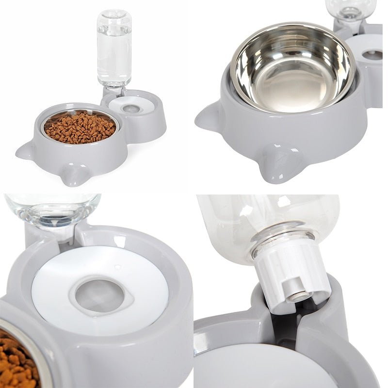 Tigela Dupla - Pawzly™ | Exclusivo da ForPatas