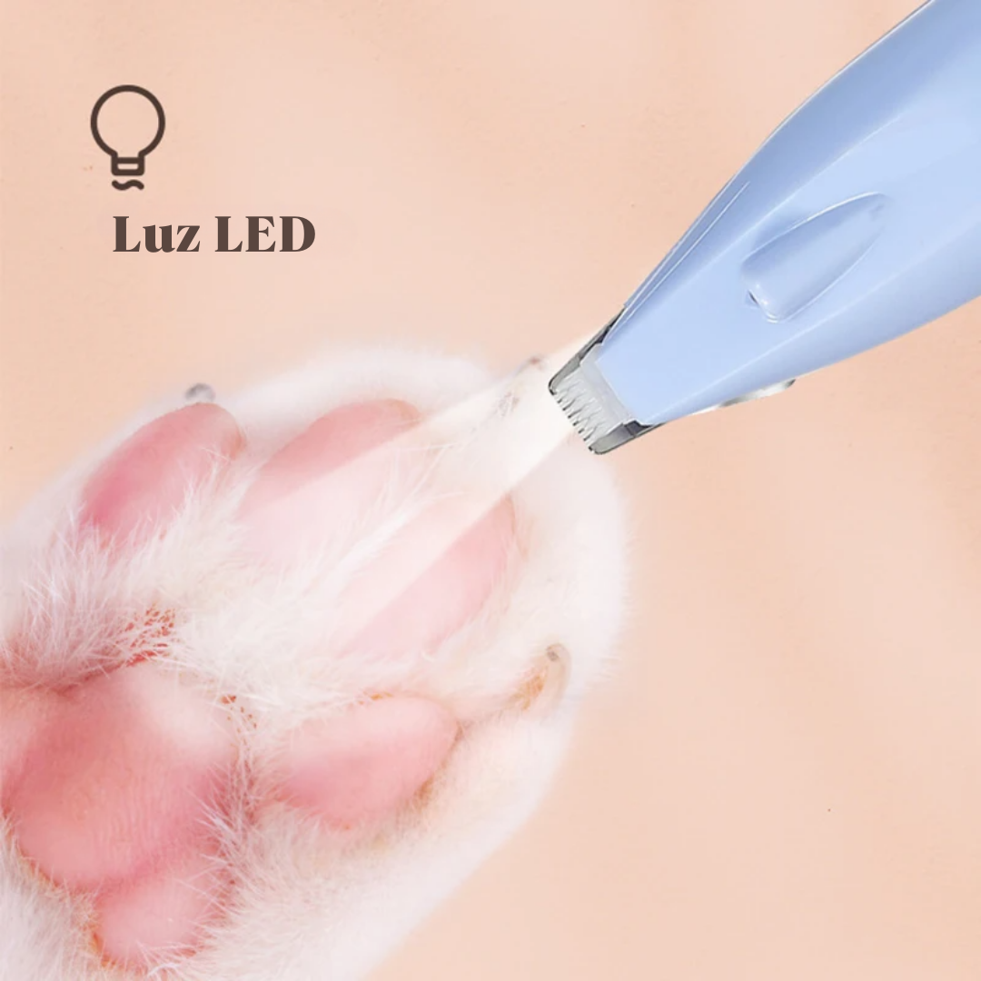 Aparador de Pelos Elétrico GlowTrim™ – Precisão Silenciosa com LED