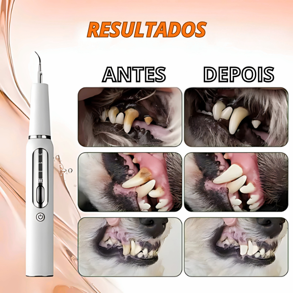 Limpador Ultrassônico de Dentes para Pets – DentalCare™