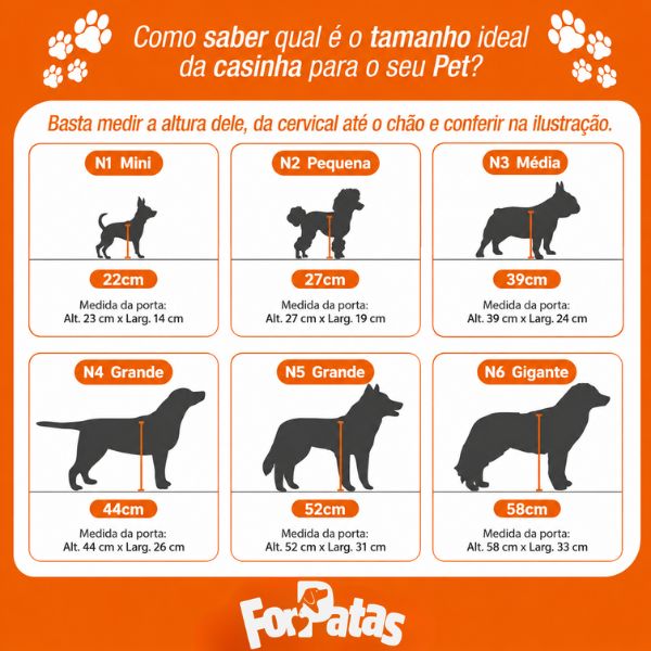 Casa de Madeira Impermeabilizada Eco Friendly para Cachorro do Tamanho 1 ao 6 Woodog™