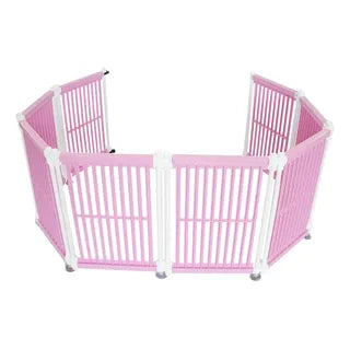 Cercado Modular 60cm com 8 Placas Dobrável Resistente para Cachorro e Gato Anti-UV Cercapet™