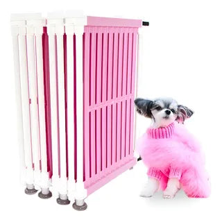 Cercado Modular 60cm com 8 Placas Dobrável Resistente para Cachorro e Gato Anti-UV Cercapet™