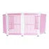 Cercado Modular 60cm com 8 Placas Dobrável Resistente para Cachorro e Gato Anti-UV Cercapet™